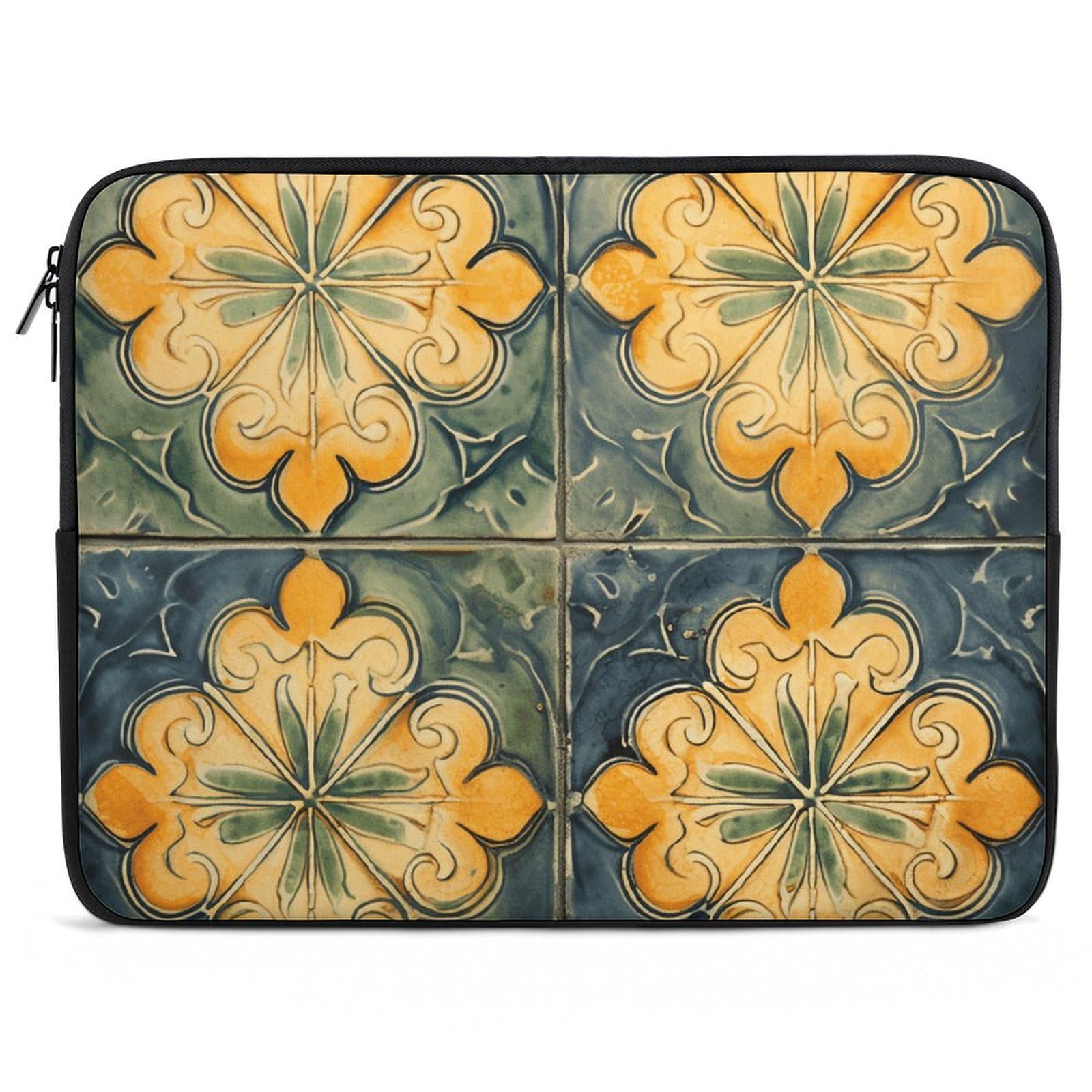 Sacoche ordinateur 17 pouces antichoc orange pochette PC portable - 8