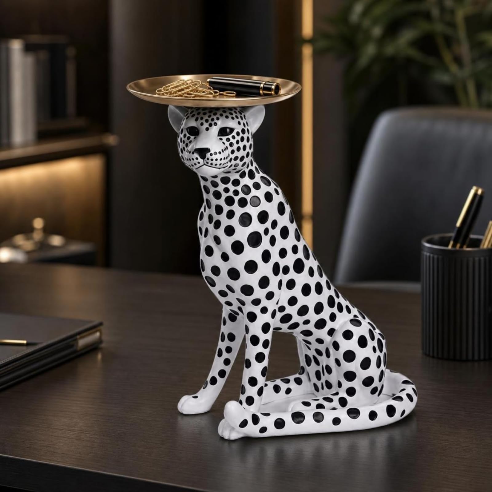Scultura di Moderno Decorazione, style to 4, Nero