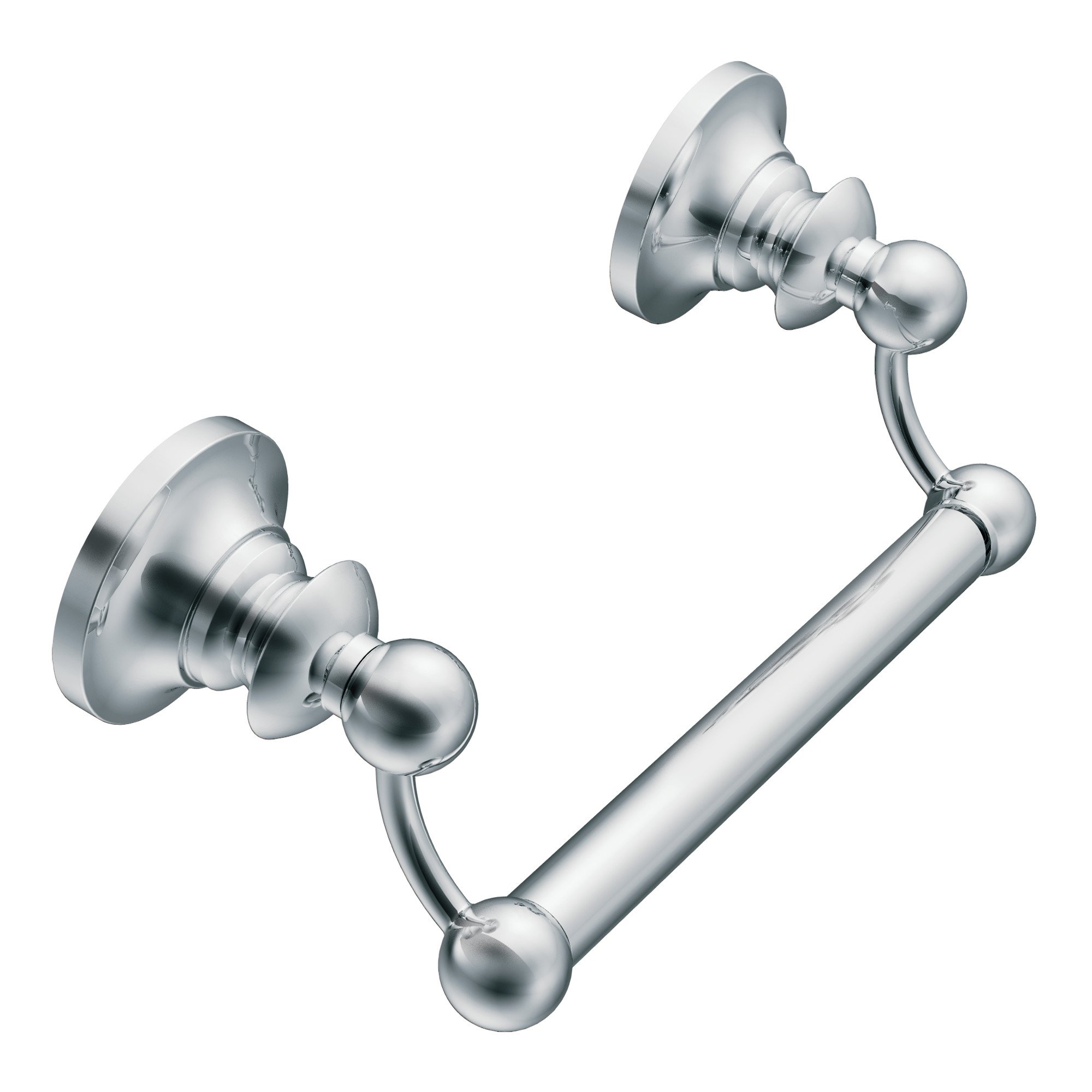 Paper holder Moen DN4208CH Eastlake porte rouleau WC chrome mural