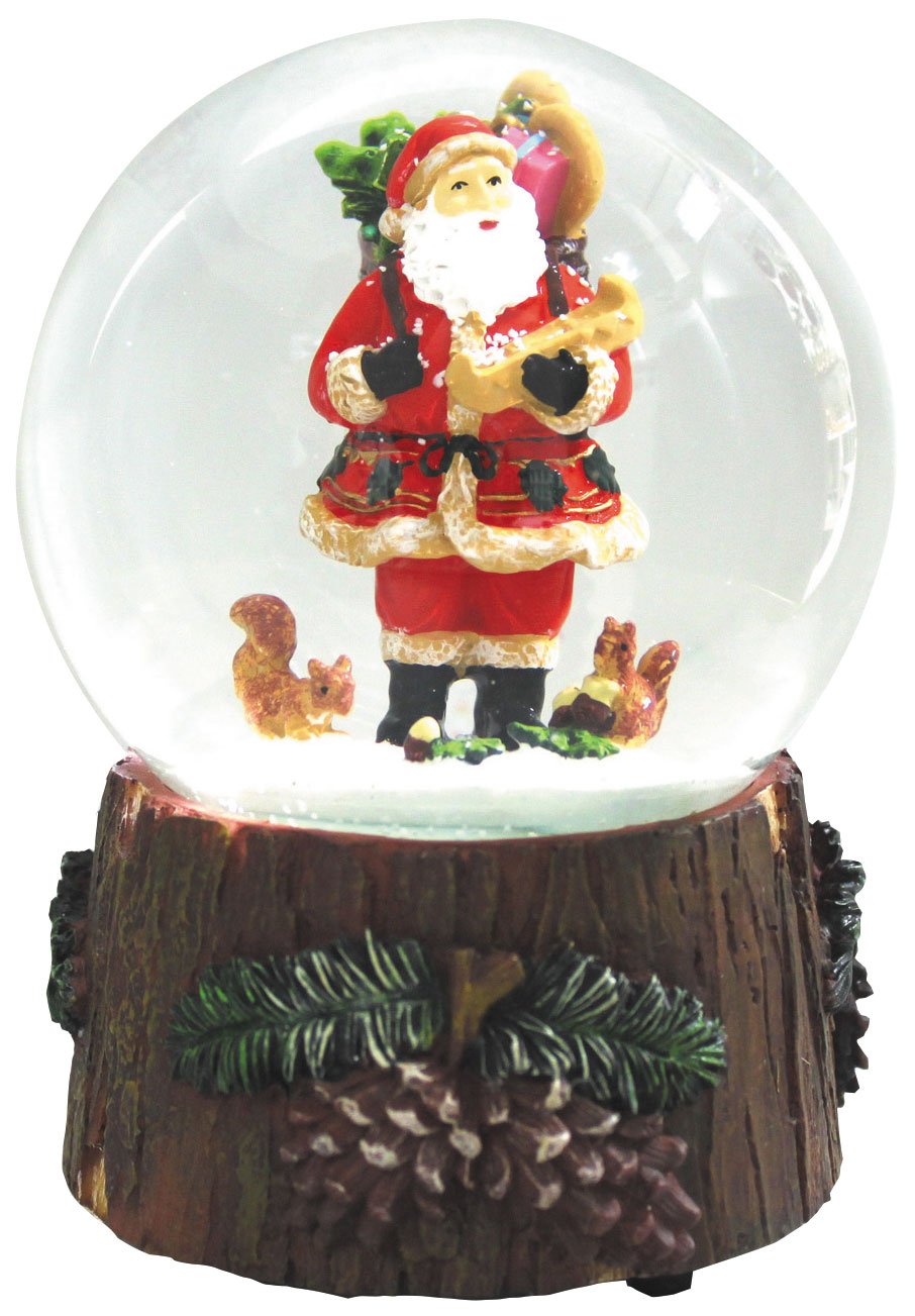 Amazon.co.jp: 函館クリスマスファクトリー 100mm サンタ オルゴール