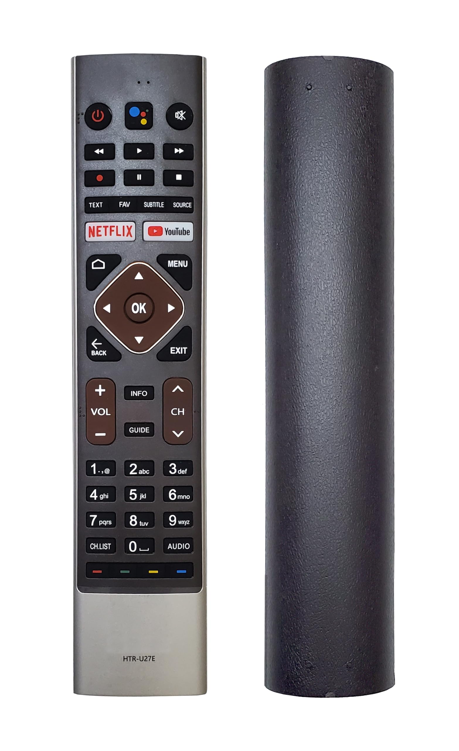 TECVITY® Bluetooth Remote No.HTR-U27E with Voice Function Replacement for, HAIER LED TV Remote