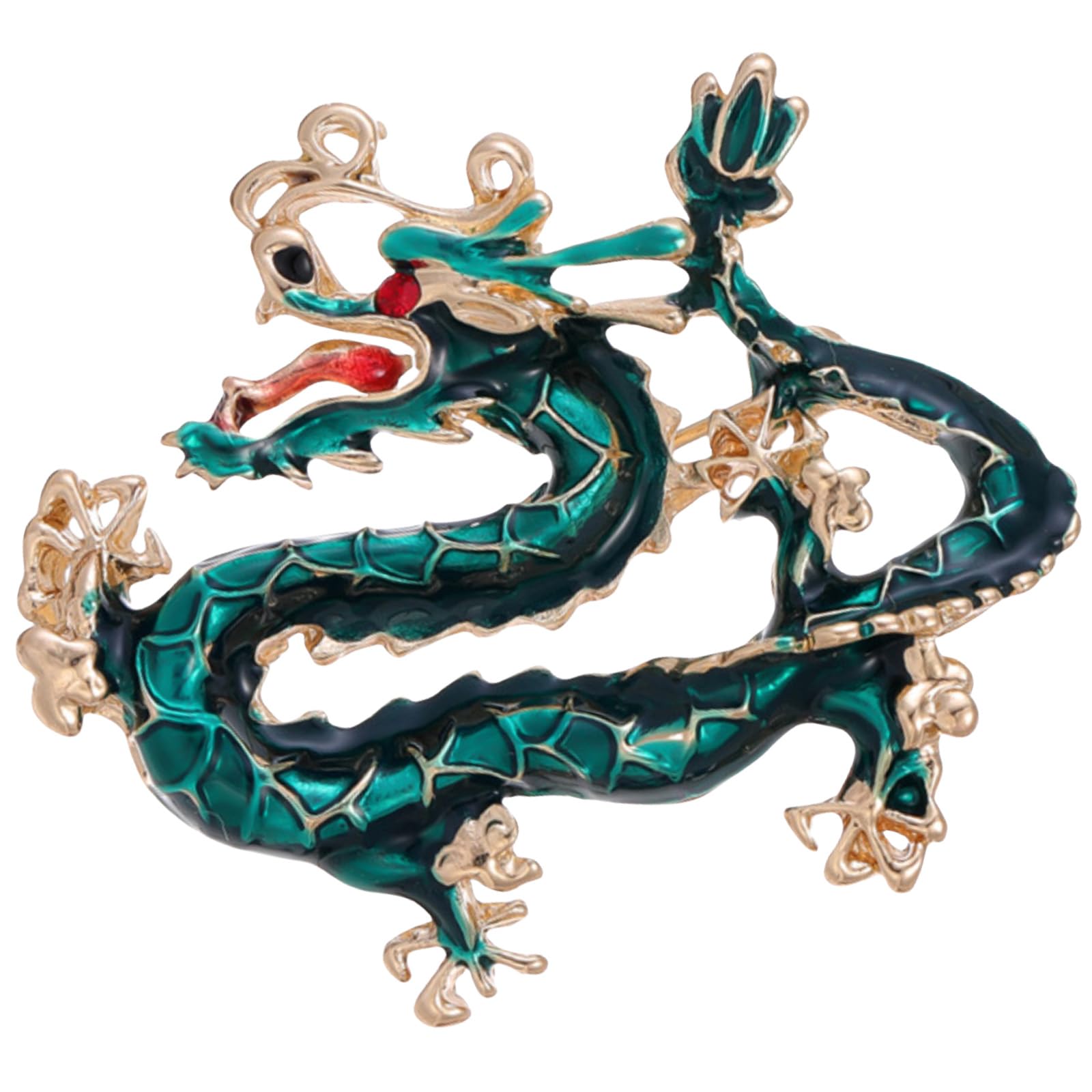 FAIRYGATE Brooches Enamel Brooch for Men Women Retro Rhinestone Lapel Pin Clothing Hat Decoration，B38 — view 30