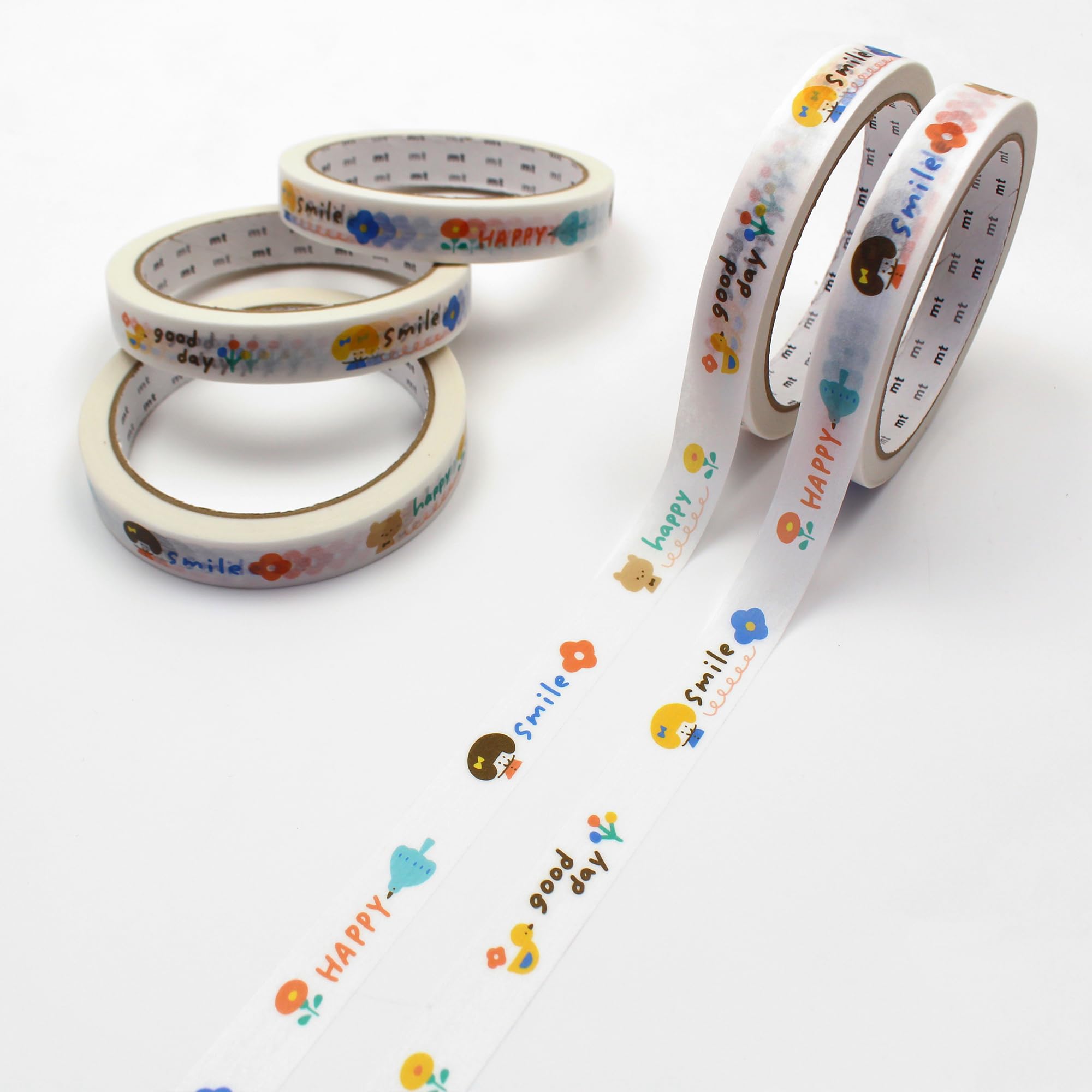 mt Large Core Washi Masking Tape Pack of 5