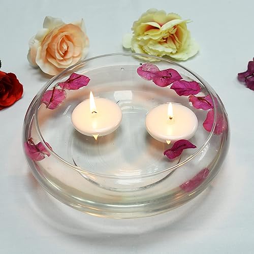 Miniatura 4 de Velas plegables de 24 piezas, 2.25 pulgadas, blanco perla