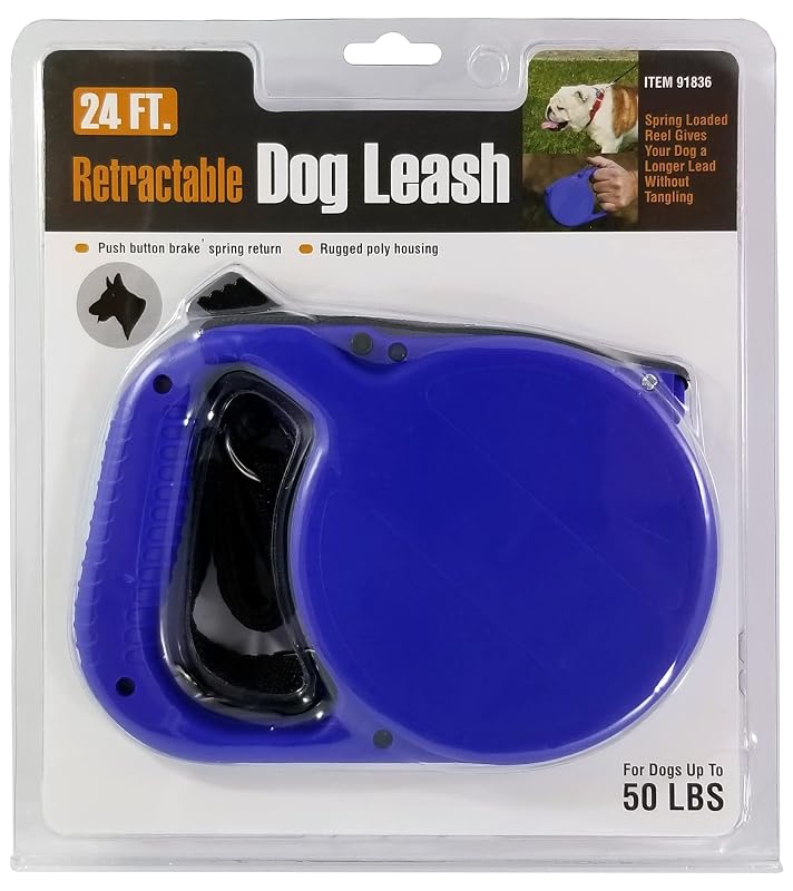 Guia retrátil para cães com mecanismo de mola Harbor Freight, 7,32 m