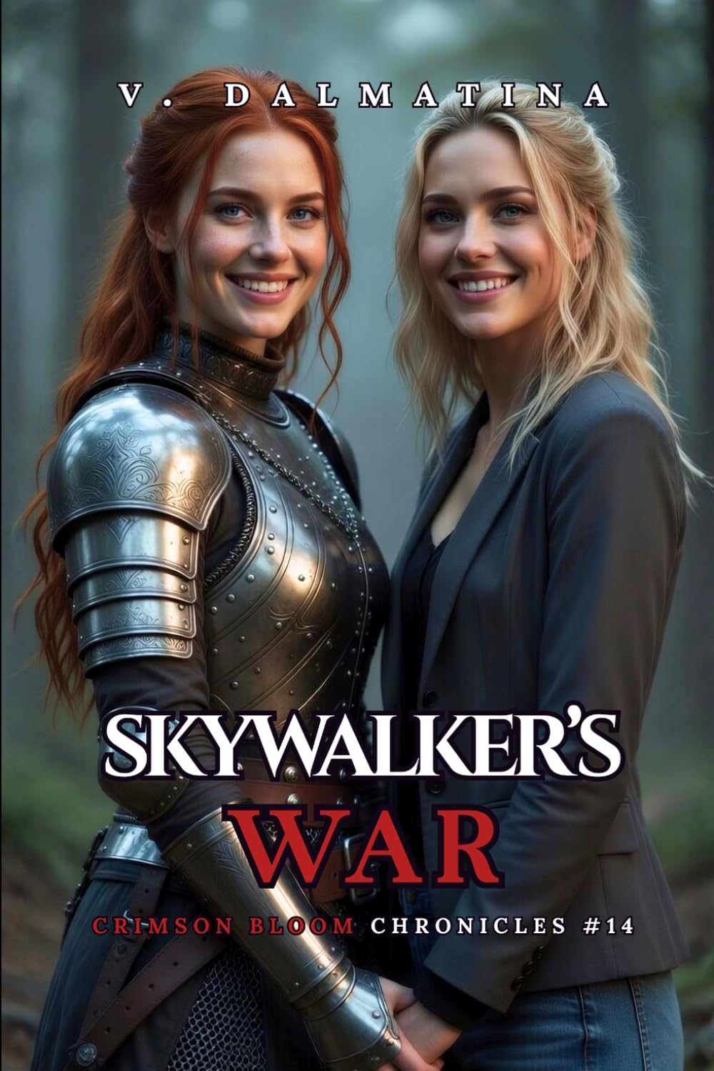 Skywalker’s War: A Dark Sapphic Portal Fantasy Romance (Crimson Bloom Chronicles #14)