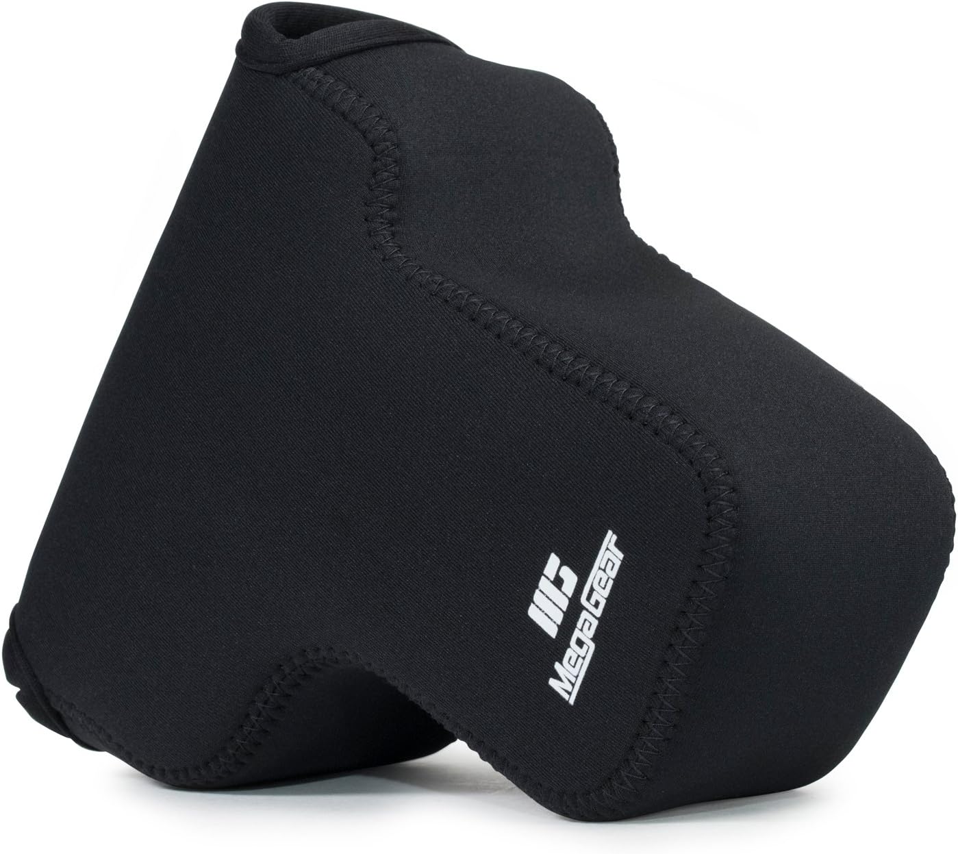 MegaGear Neoprene Camera Case Compatible with Nikon Coolpix P900, P900S, Ultra Light With Carabiner - Black