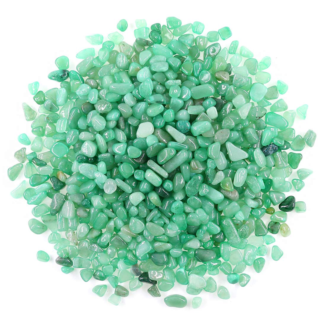 Swpeet Petits éclats de 0,5 kg - Pierres écrasées de forme irrégulière - Parfait pour la fabrication de bijoux et la décoration de la maison