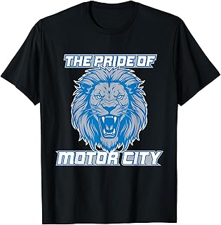 The Pride of Motor City T-Shirt - Hometown Detroit T-Shirt