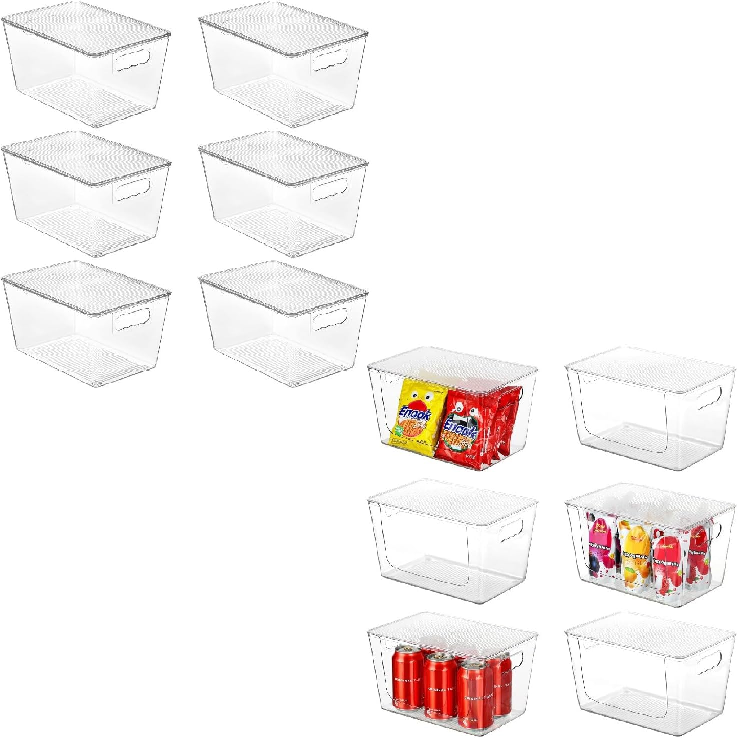 Voorraadpotten Glas Met Deksel Set Van 18 Stuks BPA Vrij Voor Het Bewaren Van Muesli Meel En Suiker Praktische Opbergdoos Voor Alle Levensmiddelen