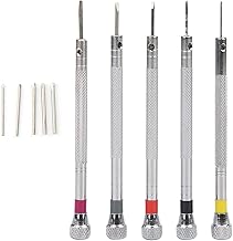 FTVOGUE 5 chaves de fenda + 5 chaves de fenda conjunto de chaves de fenda para reparo de óculos e chaves de fenda para celular, laptop, conjunto de chaves de fenda