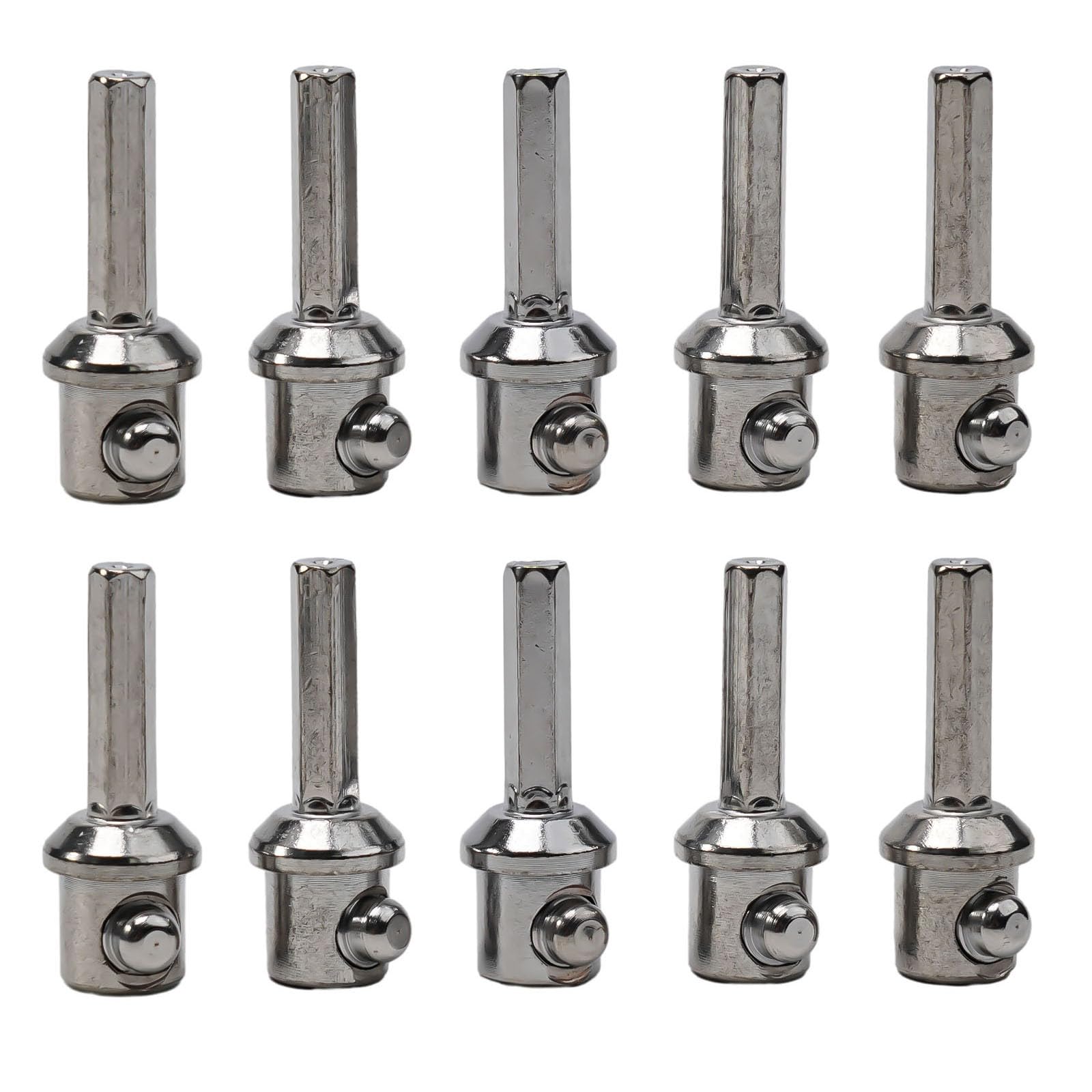 1/10 sztuk adapter do wiertarki do szczotki do czyszczenia kominka, uniwersalna metalowa szczotka do czyszczenia kominka, elektryczny adapter do wiertarki, dekoracja domu