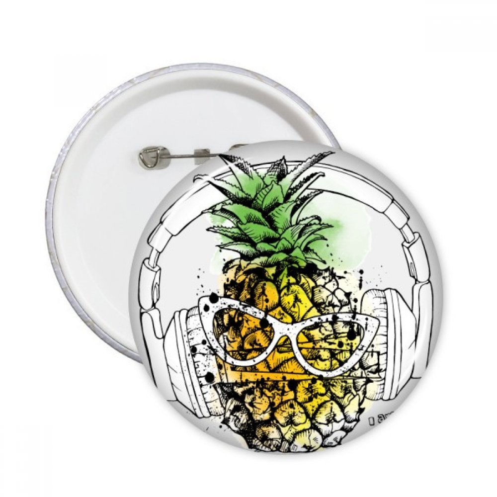 Pins badge Pineapple multicolore pour look estival unique - 3