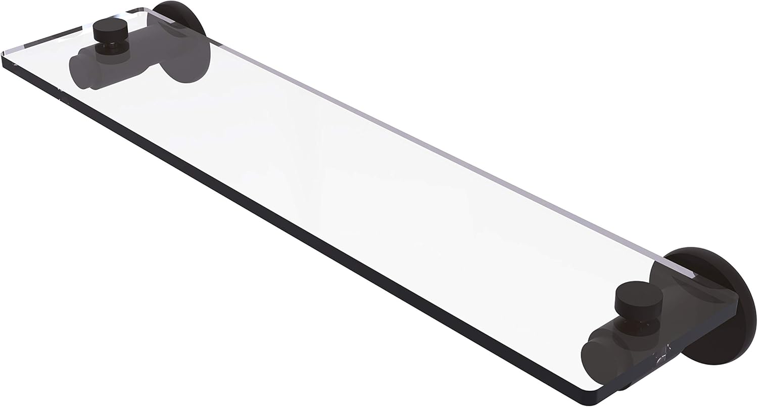 Frее Shірріng Ovеr $50 Allied Brass TR-1/22-ORB Tribecca Collection 22 Inch Vanity Beveled Edges Glass Shelf, 22-Inch, Oil Rubbed Bronze