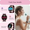 Smart Watch para Mujer, Responder/Hacer Llamadas, Pantalla AMOLED Ultra Clara de 1.32", Monitor de Actividad con Frecuencia Cardíaca/Sueño/SpO2, Smartwatch para iPhone/Samsung/Android, 110+ Modos Deportivos, Impermeable 3ATM 3