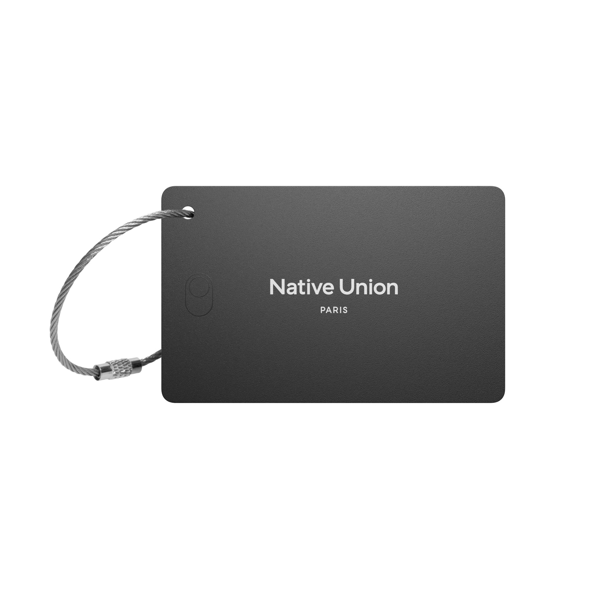 Native Union Find It Card – Bluetooth Wallet or Passport Tracker – Compatible with Apple Find My – Ultra-Slim Design – Rechargeable 6-Month Battery Life – High-Volume Alert – Comes with Keychain Wire