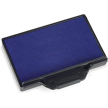 Rubber Stamp Creation Replacement Pad for Trodat 5117 Professional 12-Message Self Inking Date Stamp - Blue Ink Color