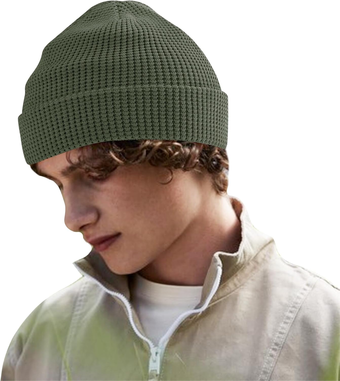 Beechfield B52N Organic Cotton Waffle Beanie