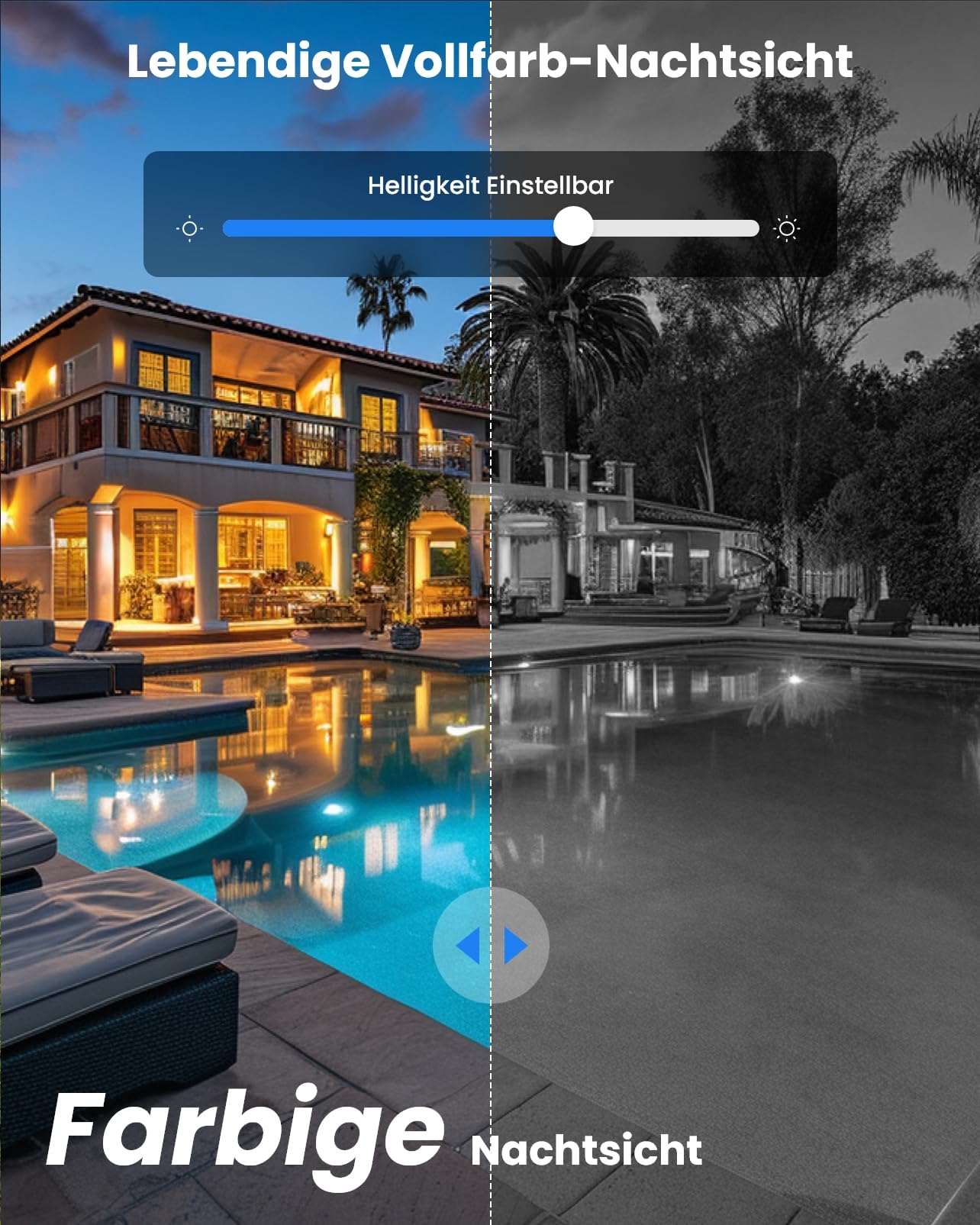 Reolink 5MP PTZ Überwachungskamera Aussen,3X Optischer Zoom, 2,4/5GHz WLAN Kamera Outdoor mit Personen-/Fahrzeugerkennung, Automatischer Verfolgung, 2-Wege-Audio, E1 Outdoor (Generalüberholt)