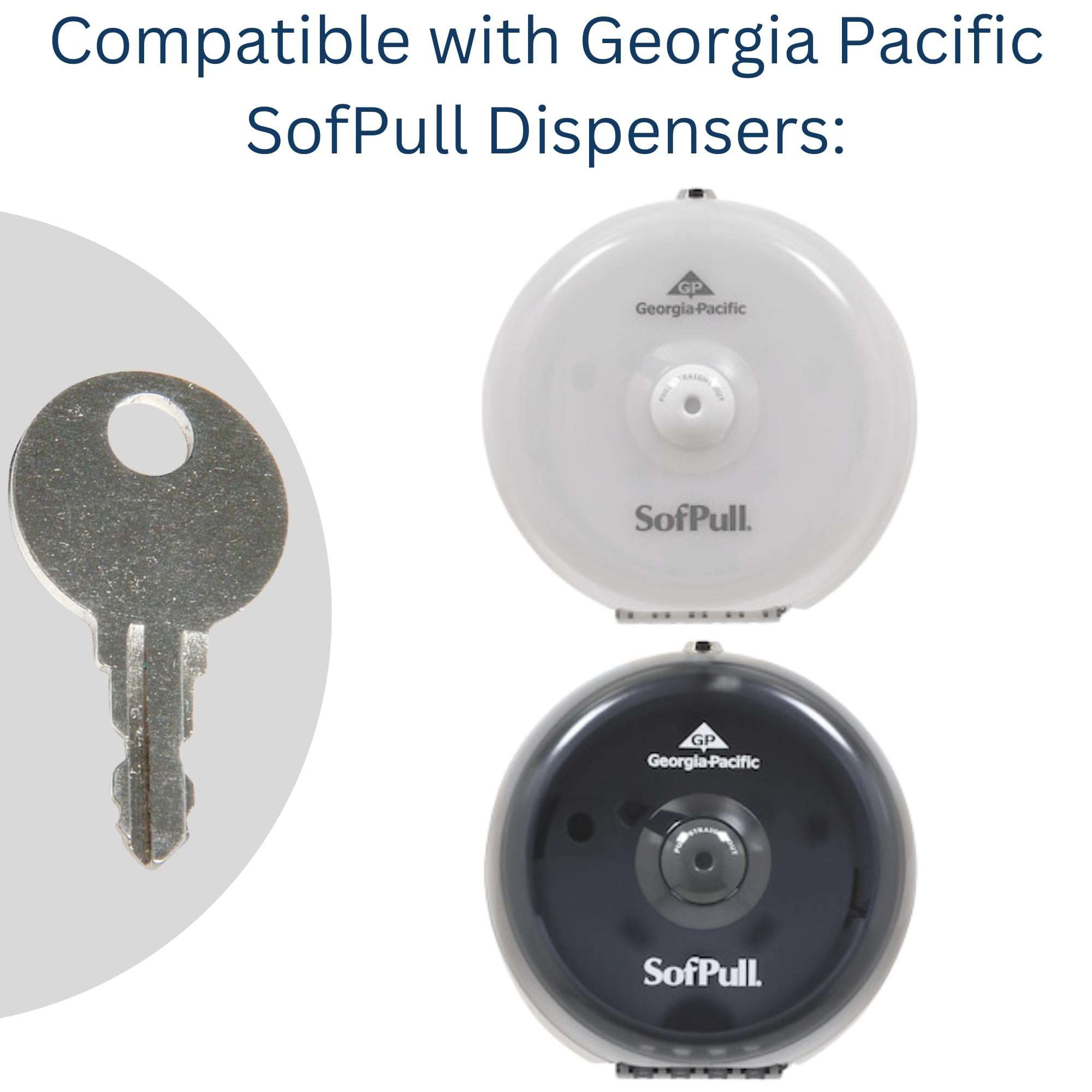 10PCS Paper Towel Dispenser Metal Key For Georgia Pacific 50504 Janitor Restroom