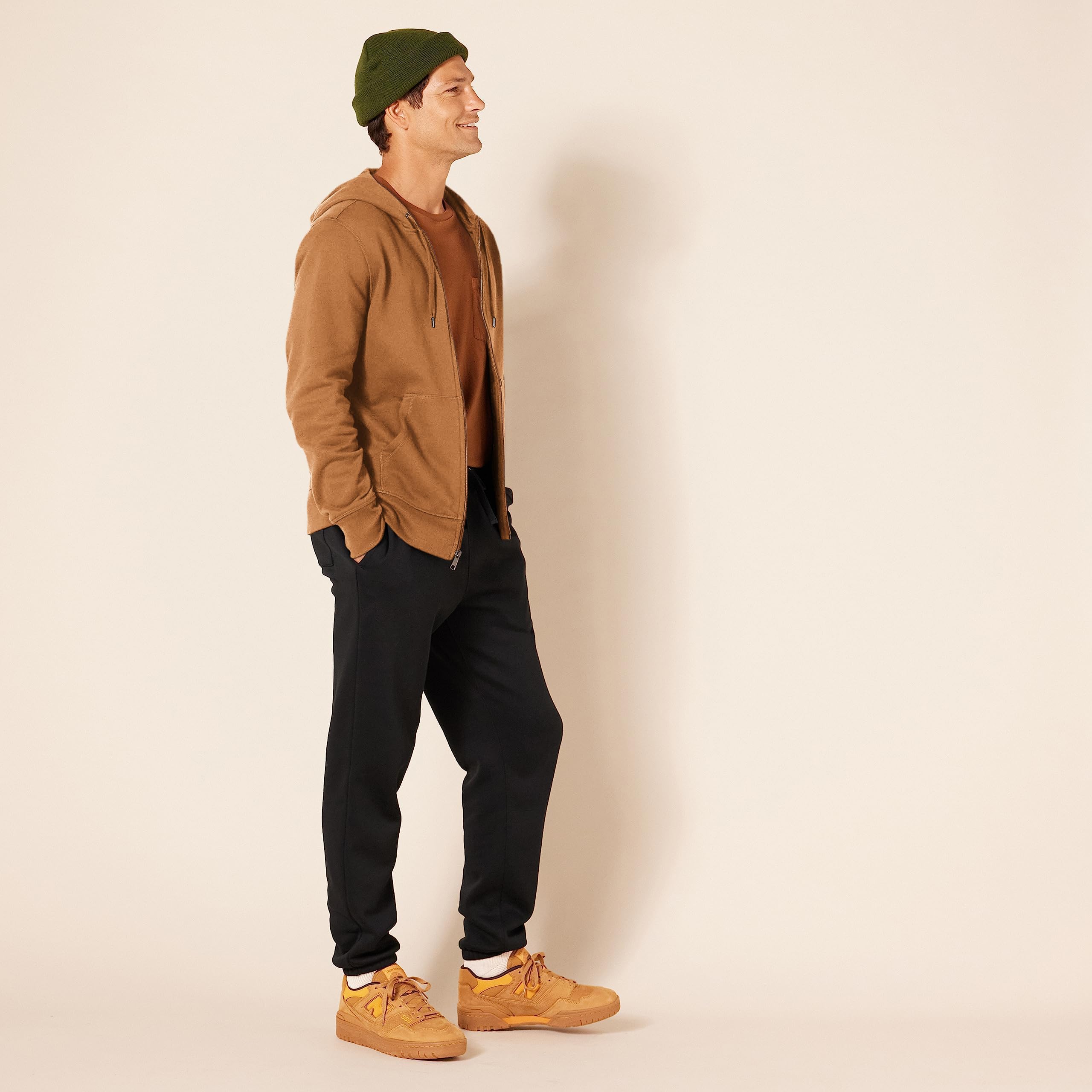 Amazon Essentials Felpa con Cappuccio e Cerniera Integrale in Pile (Disponibile nelle Taglie Big & Tall) Uomo