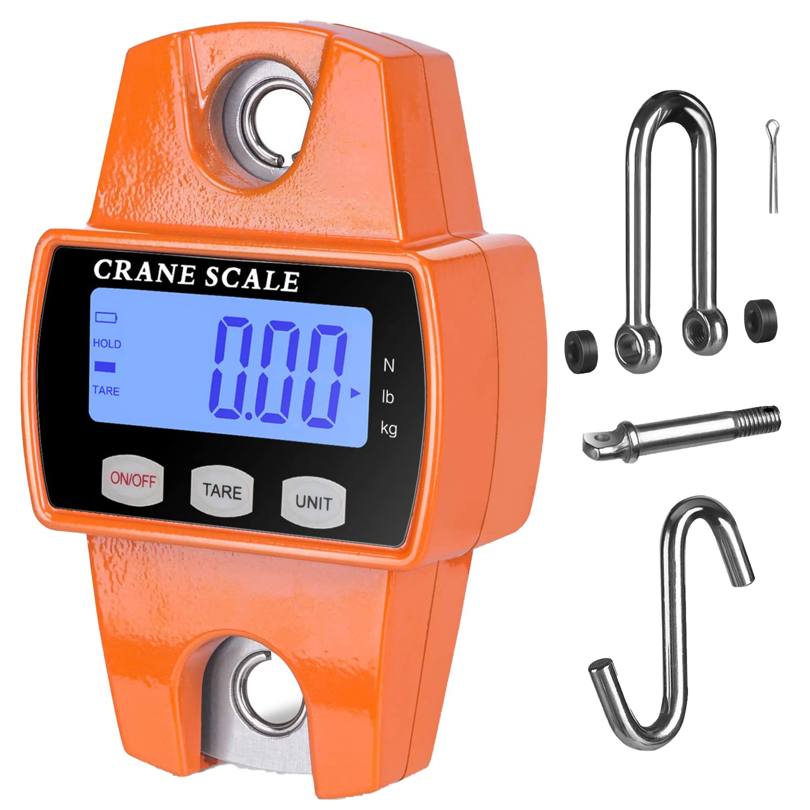 Buy KECOP Hanging Scale 660Lb 300Kg Digital Crane Scale Heavy Duty Industrial Smart Weighing ...