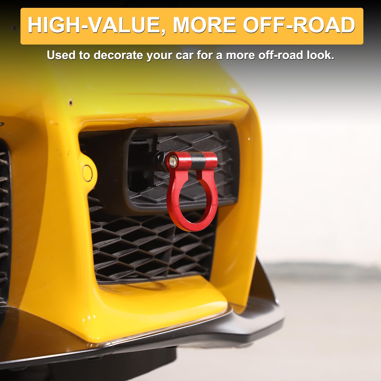 Amazon.co.jp: Daeiclru 車用フロントバンパー 牽引フック トヨタ