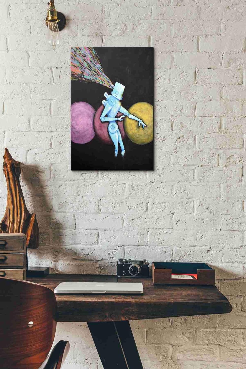 Epic Graffiti 'Breakout' by Craig Snodgrass, Canvas Wall Art, 12"x18"