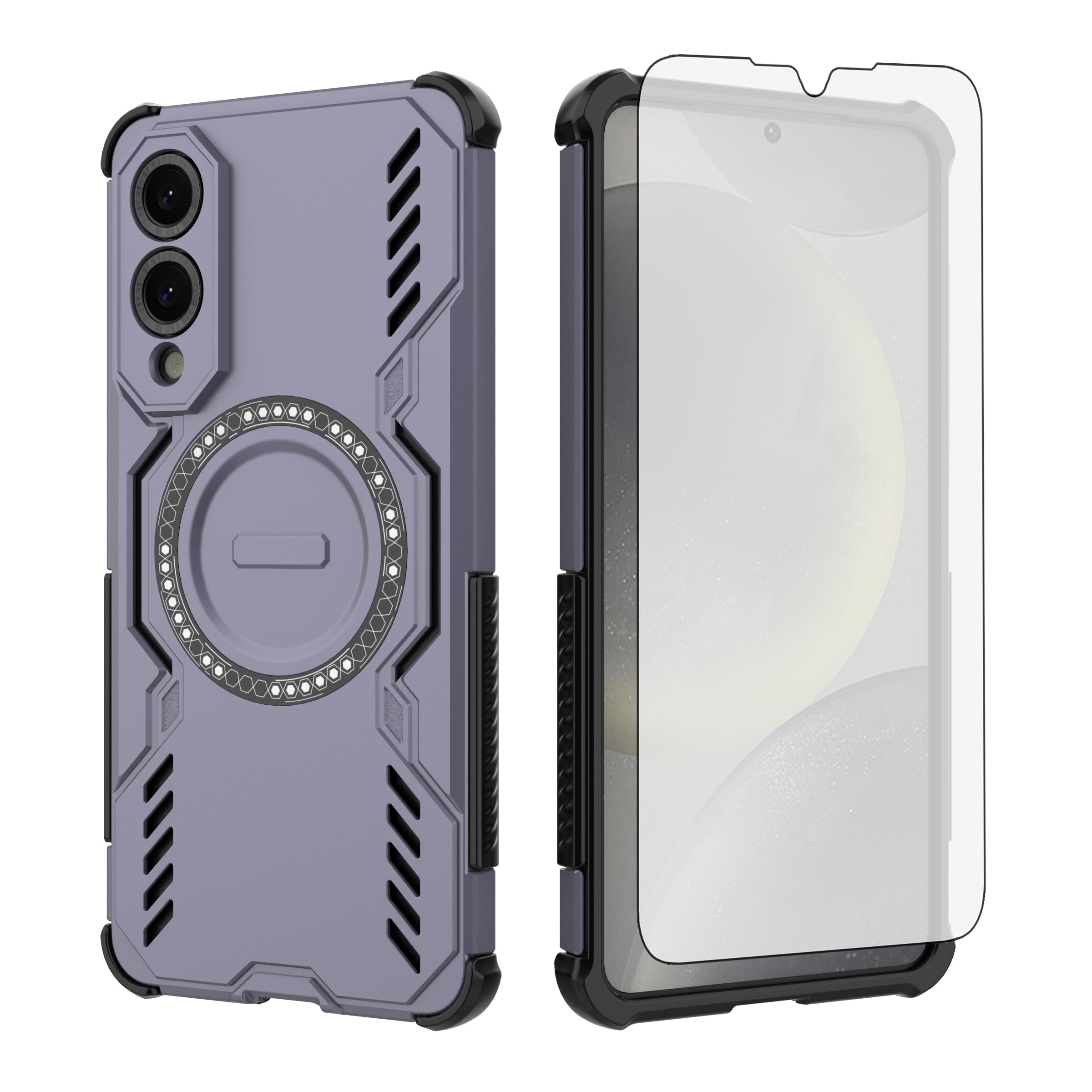 Coque Samsung S25 Edge avec protection écran intégrale aimantée - 7