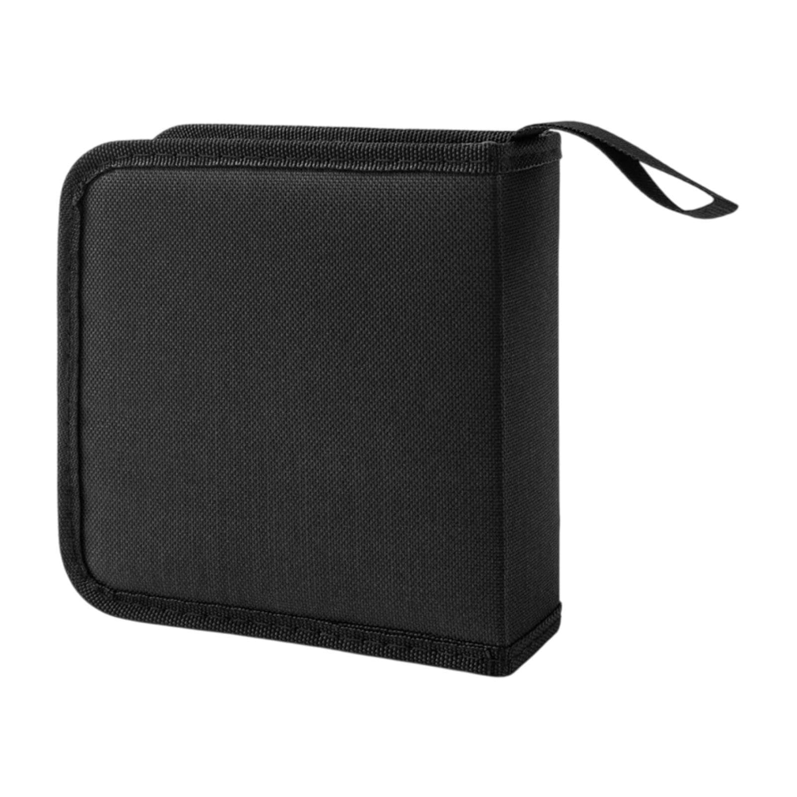 MERISHOPP®CD DVD Carrying Case Compact Portable Sleeve Disc Holder for Travel Home Car Black|Computers/Tablets & Networking | Media Cases, Sleeves & Wallets|1 CD Case-image-48