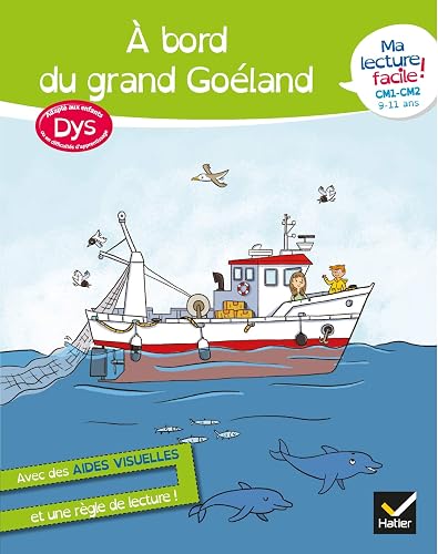 Ma lecture facile DYS CM1-CM2 : A bord du grand goéland