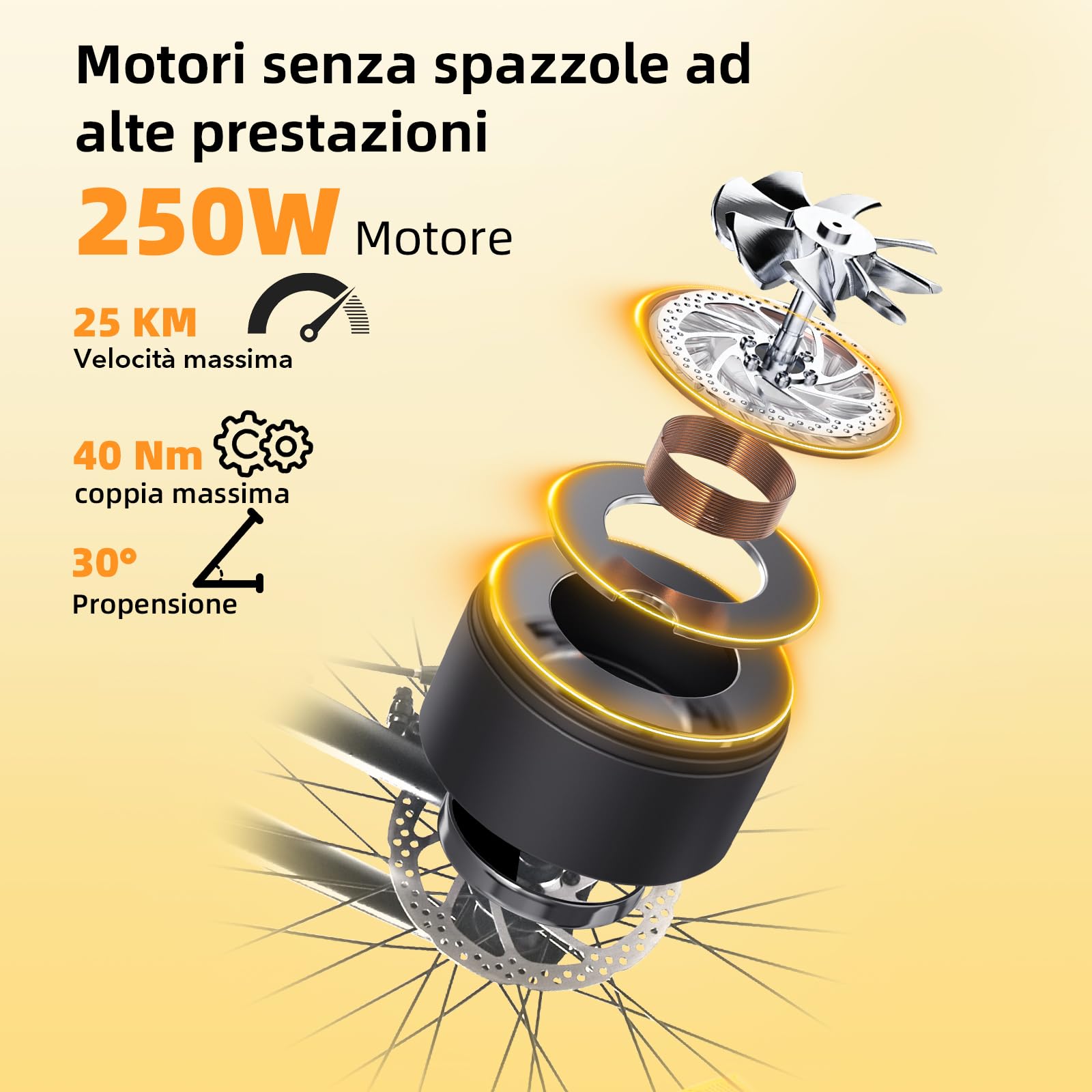Bici Elettrica Pieghevole 20 Pollici Bicicletta Elettrica da 36V 10.4Ah, 20x3.0 Pneumatici Larghi fino a 60 km, Display LCD, Portapacchi posteriore, E-CityBike per Donne e Uomini Adulti