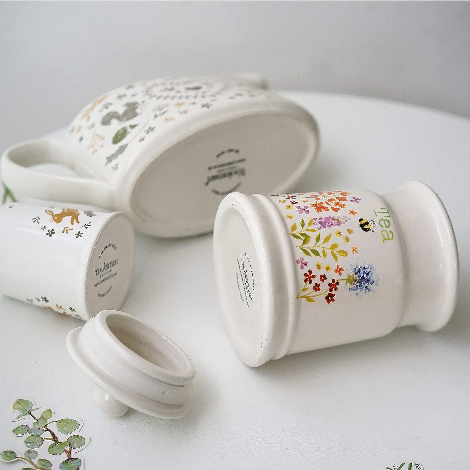 Sugar Bowl ,sugar pot, Sugar Bowl with Lid , Creamer And Sugar Sets, Cream And Sugar Pot, Creamer Jug Sugar Jar, Coffee Serving Set, Cream Pitcher -Floral-Sugar Bowl (Color : Floral, Size : Milk Jug a