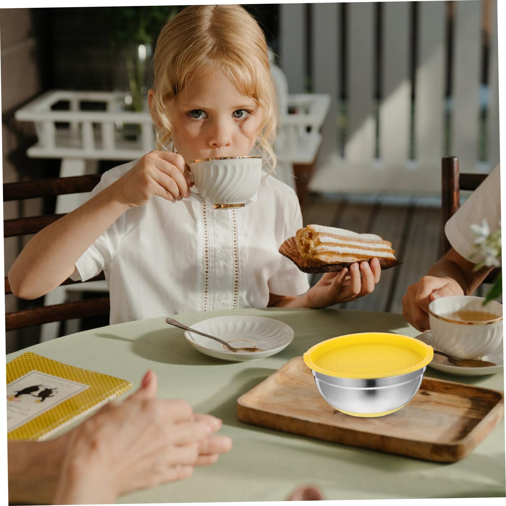 Cabilock Set De Cuencos Pequeños Acero Inoxidable Taza De Ensalada Tapa Ideal Para Cocinar