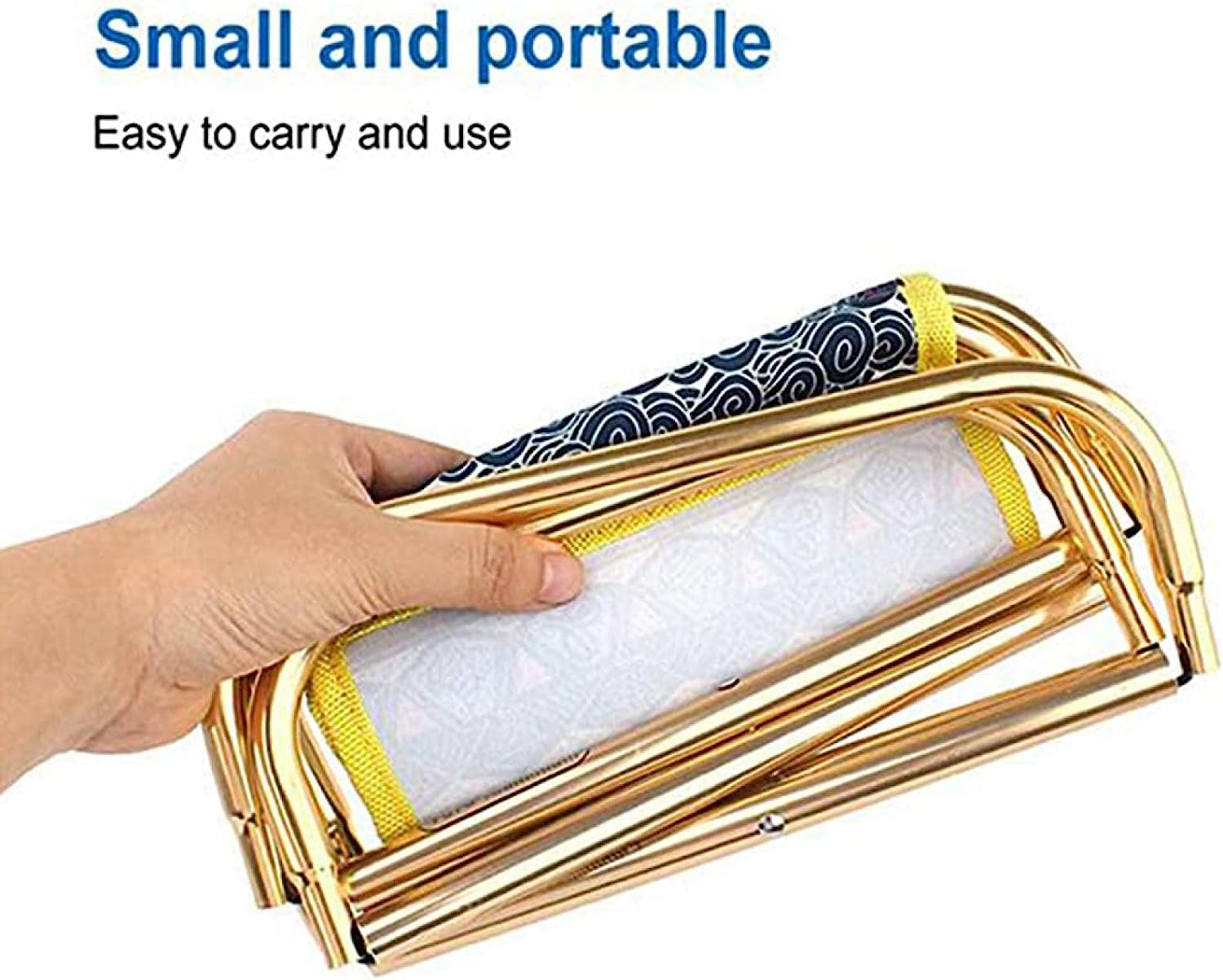 stołek kempingowy, Małe krzesła kempingowe, mini przenośny aluminiowy składany podnóżek, stołek ze schodkiem do biwakowania na zewnątrz