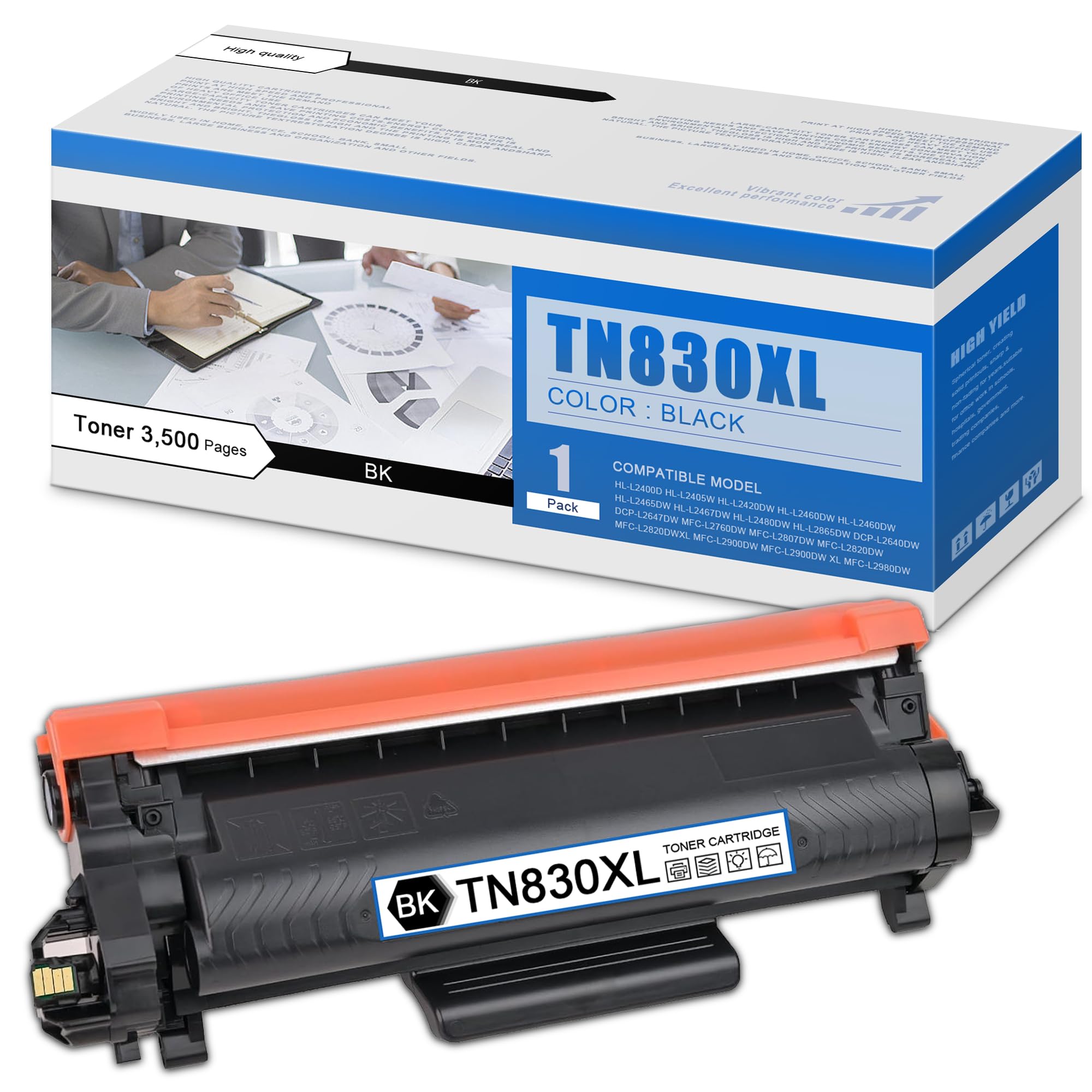 Amazon.com: TN830XL Toner for Brother Printer, TN-830XL TN 830XL