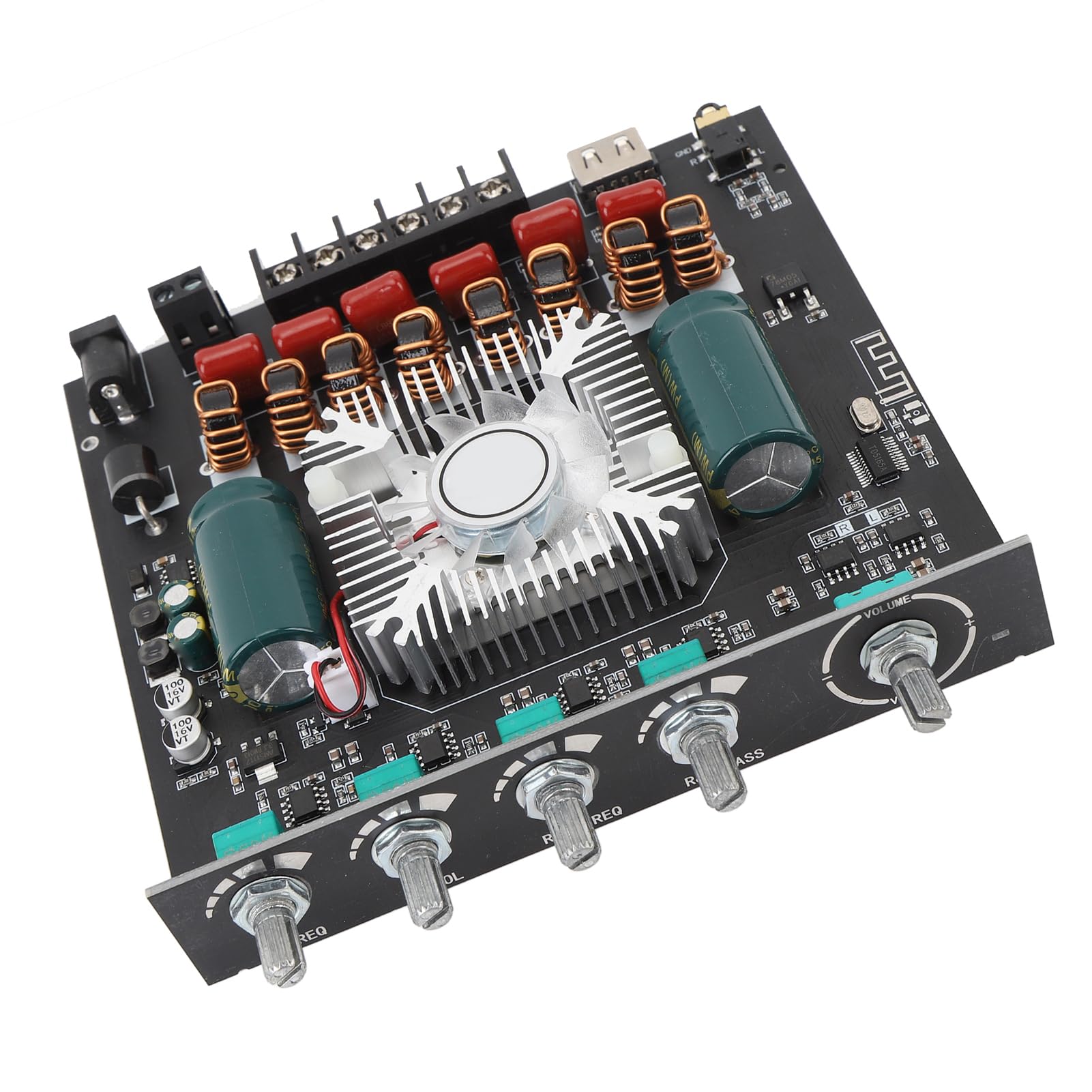 TPA3255 Modulo Amplificatore di Potenza Bluetooth Scheda Amplificatore Digitale Ad Alta Potenza 220Wx2 per Altoparlanti Fai-da-te
