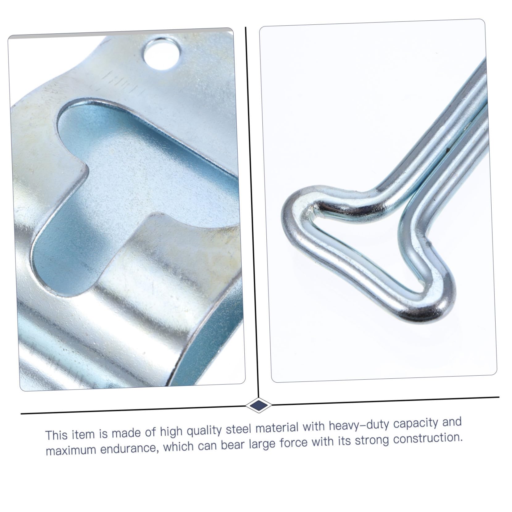 DOITOOL 3pièces Style Entry Door Catch Acier Pour Camping-car Loquet De Porte Et Support De Retenue Pour Remorque Et Véhicules Utilitaires