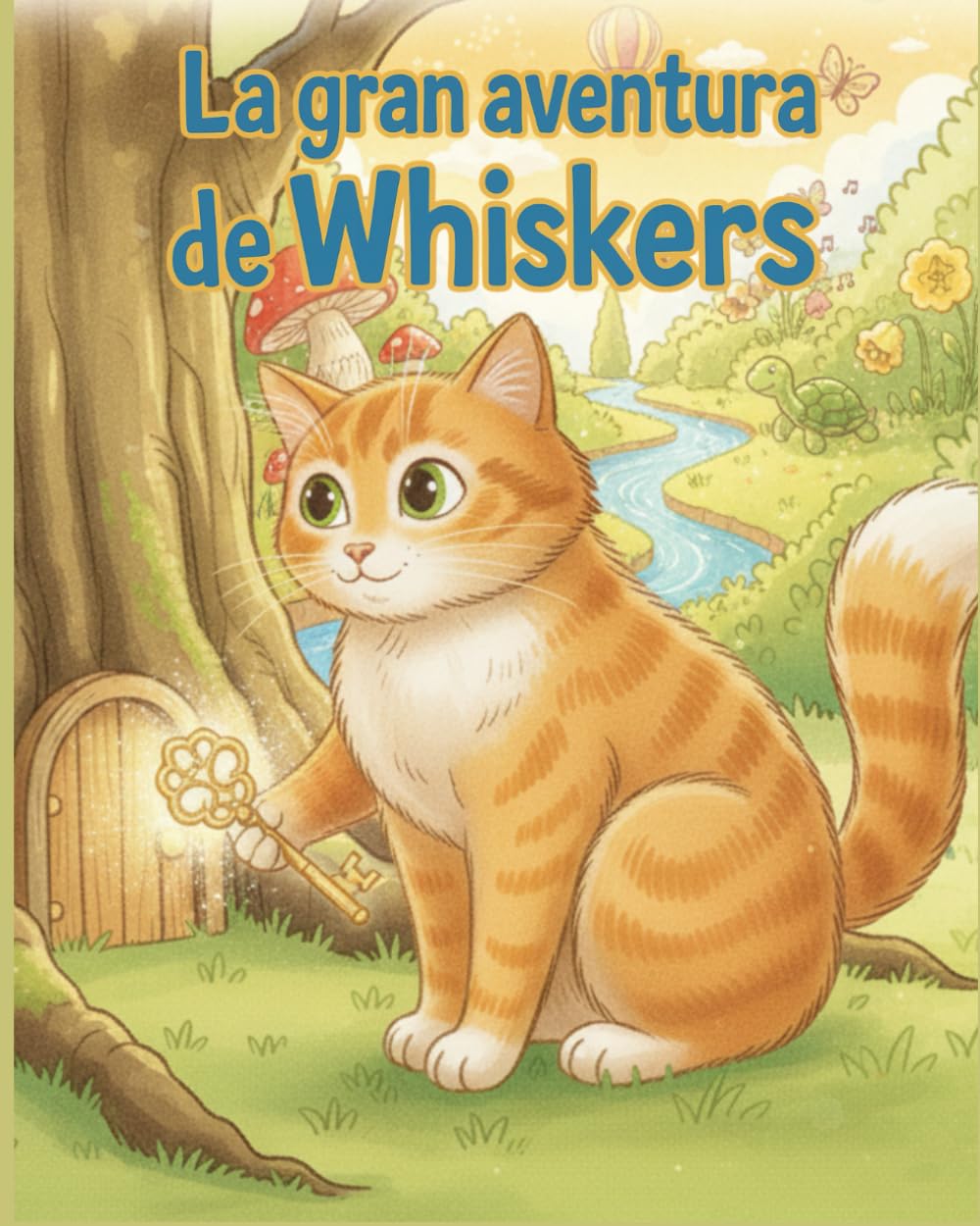 La gran aventura de Whiskers: Un cuento mágico de un gatito para niños