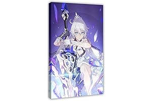 Framed Honkai Impact 3rd Canvas Poster: Enhance Your Anime Decor