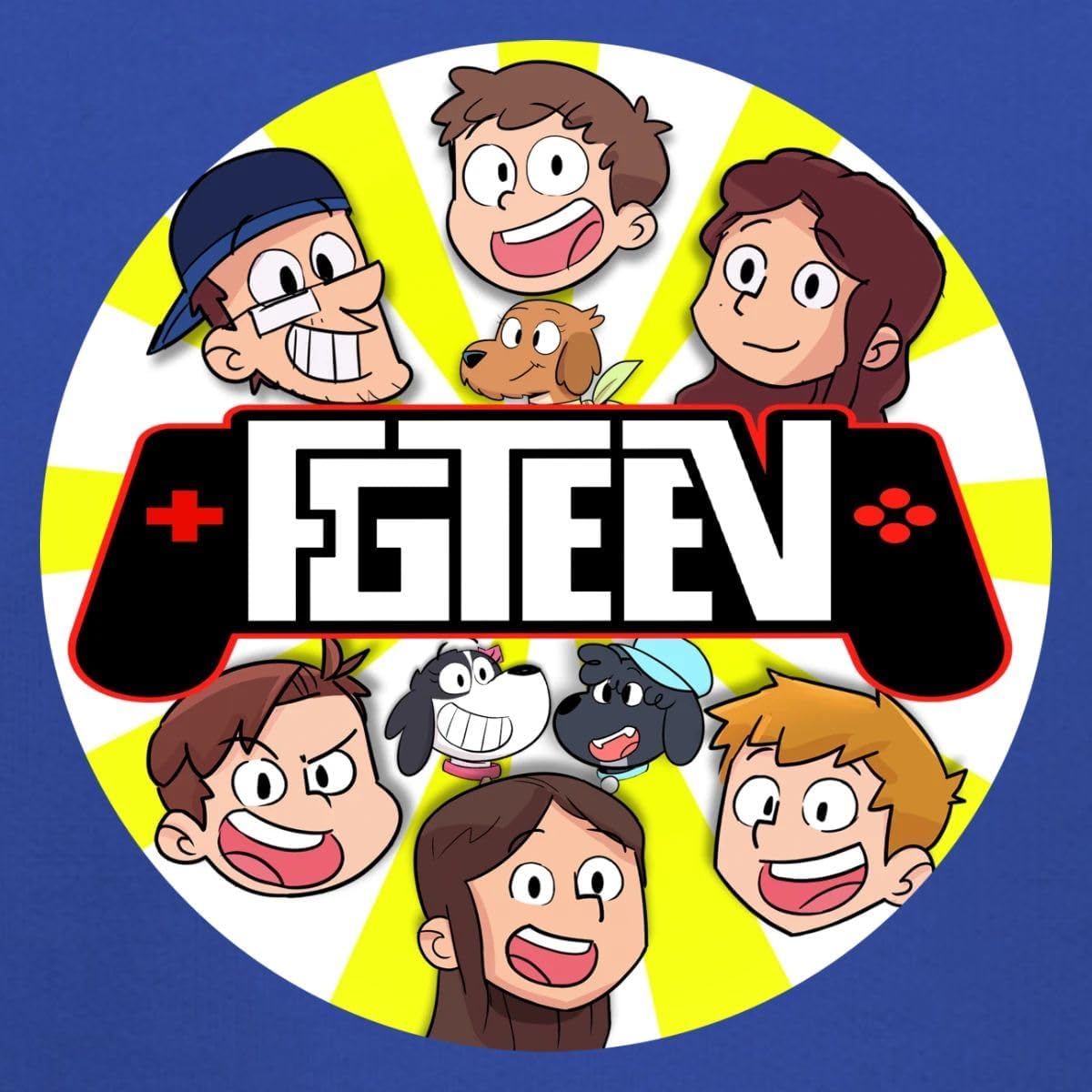 Spreadshirt FGTeeV Logo Kids‘ Premium Hoodie