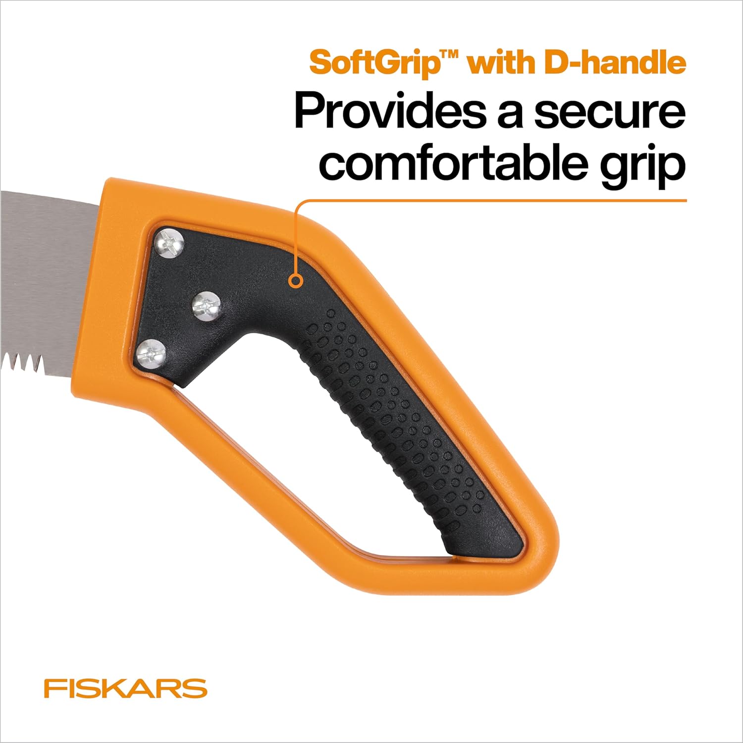 Fiskars Pruning Saw, Gifts for Dad, Tree Cutting Saw with Handle, 15", Black