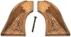 Replacement Grips for Heritage Rough Riders Carved Walnut