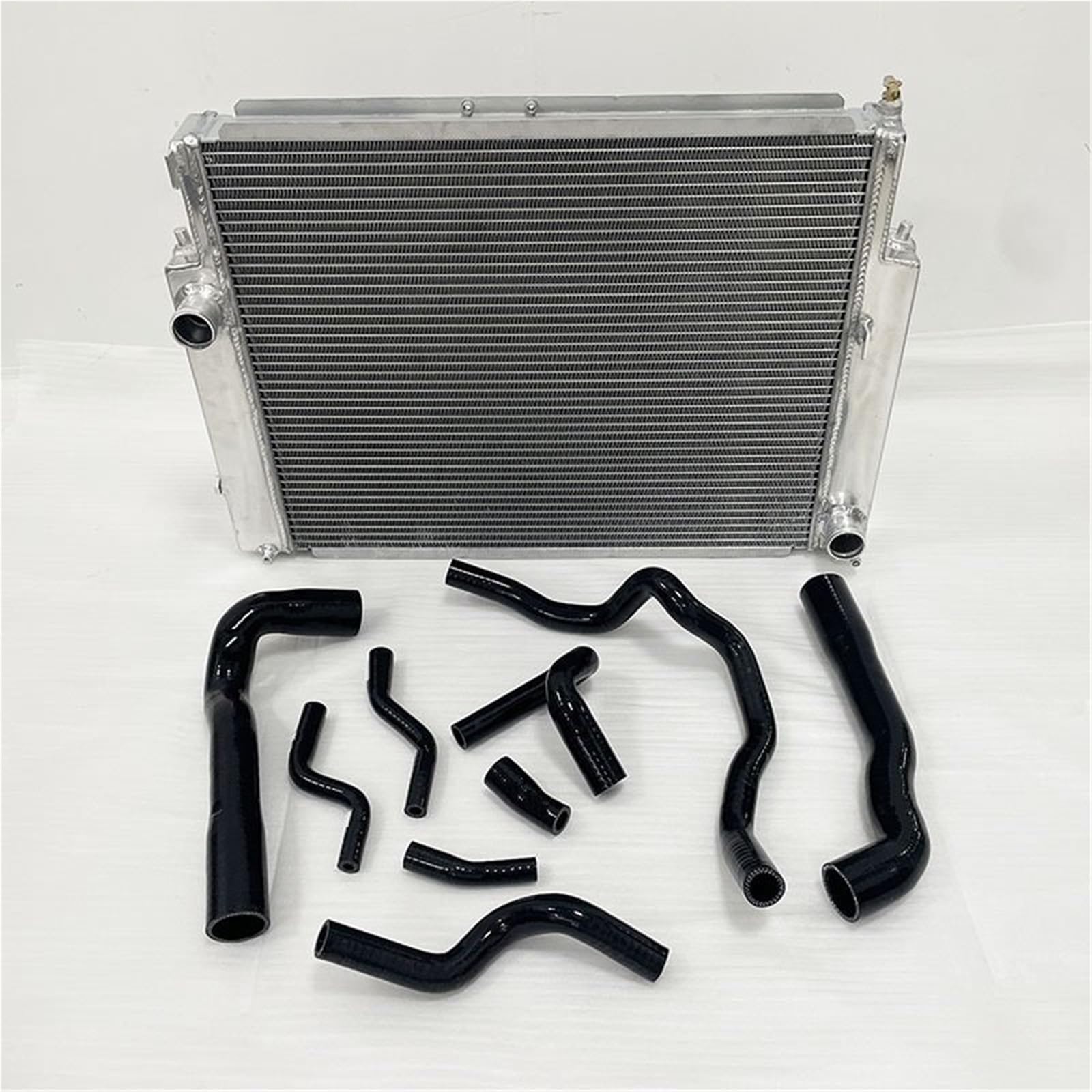 Radiador del coche Radiador de aluminio carreras 3 filas, 56 mm, compatible con BMW 92-99 E36 E30/E36 M3 Z3(Radiator For E36)