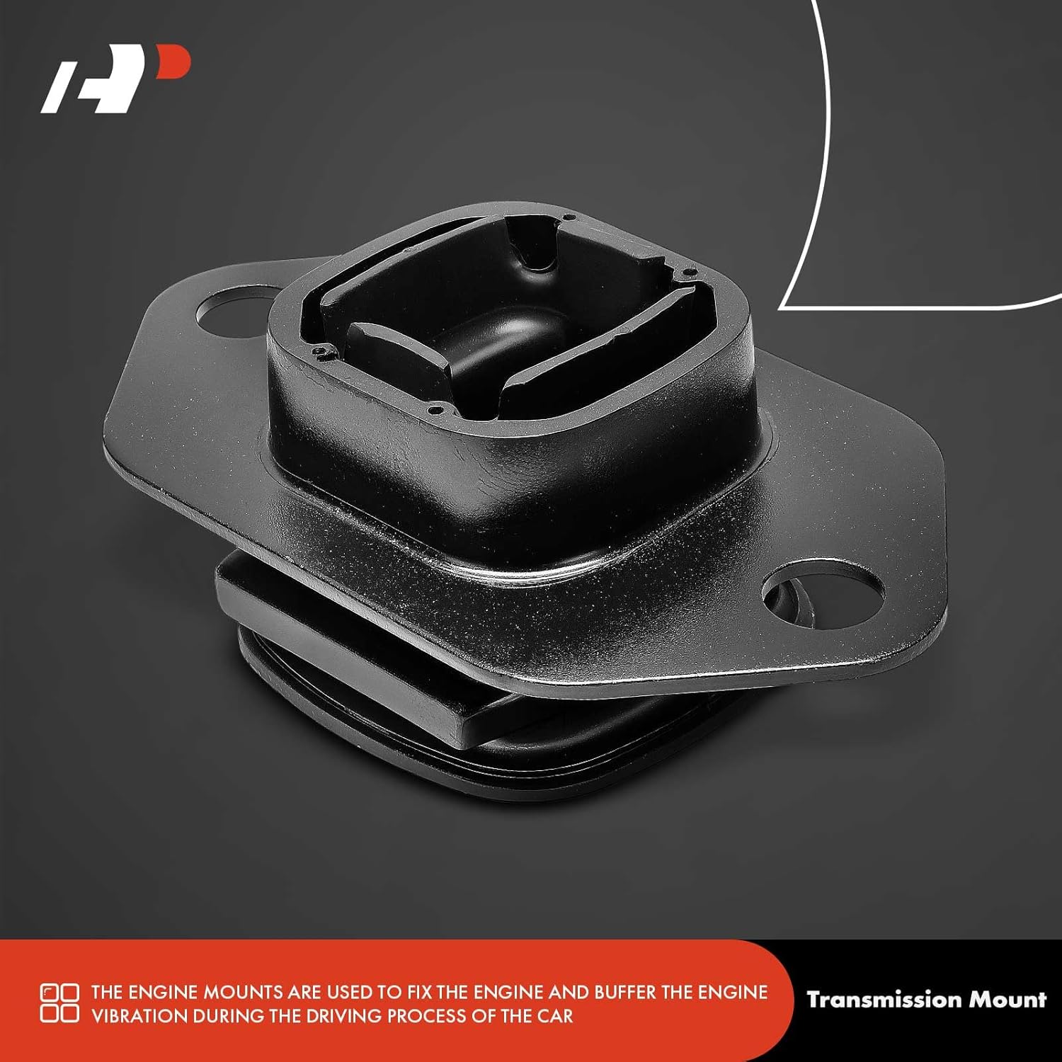 A-Premium Left Driver Side Transmission Mount Compatible with Nissan Rogue Sport 2017-2022, Sentra 2020-2024, Juke 2013-2017, 1.6L 2.0L