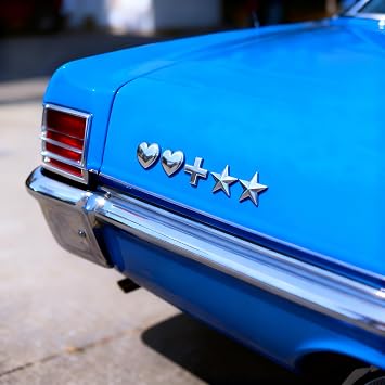 LZLRUN Custom Car Metal Emblems & Badges, Personalized Stainless Steel Logo