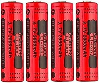 Household Batteries Battery of Lithon Battery 14500 Gtf 2800MAH 3.7V for Electric Battery Powered by The Flashlight Hoarder 4Pcs