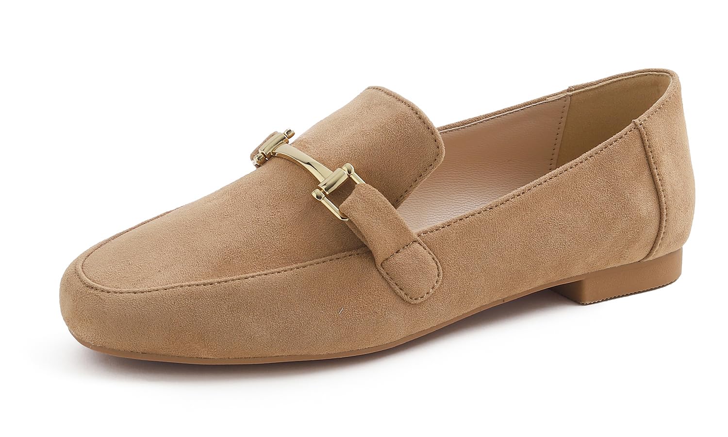 Feversole Women's Fashion Trim Deco Loafer Slippers