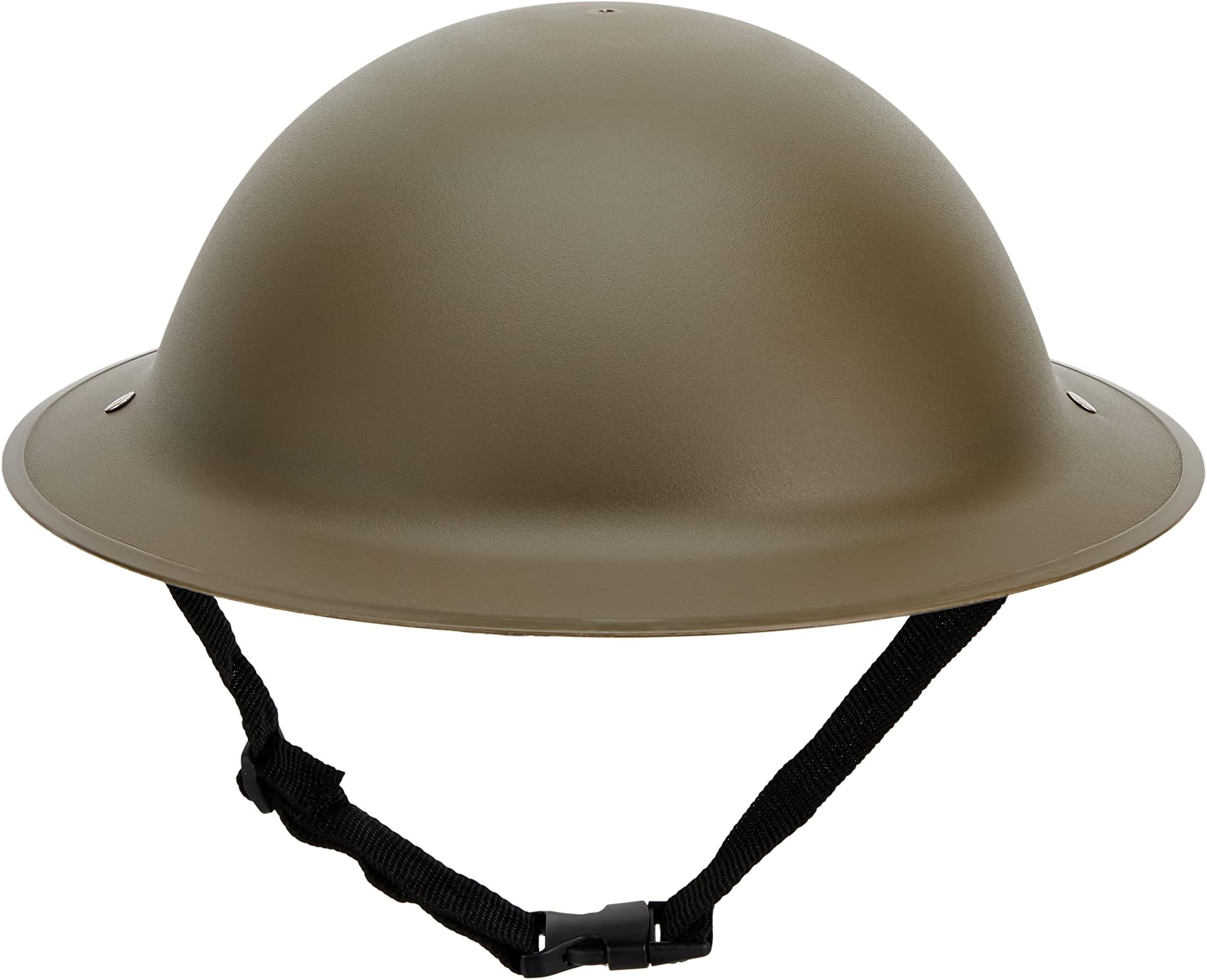 Chapeau Tribe Adult WW2 Ally Military Helmet – Costume Army Helmet with an Adjustable Strap – Lightweight Cosplay Helmet – Universal Size – Plastic-built with Elastic Foam Inside – Olive Green Color