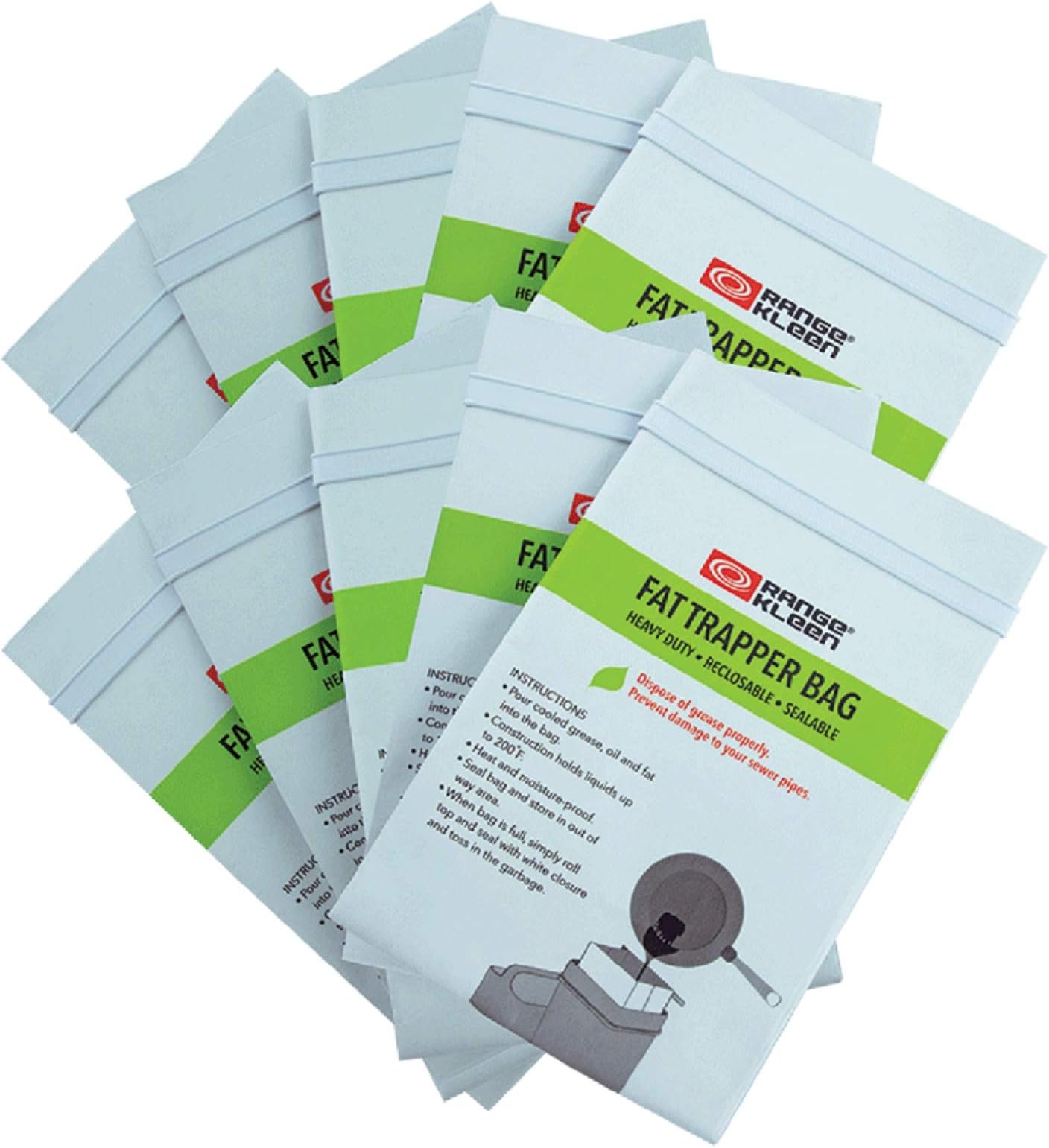 Range KleenFat Trapper Refill Bags 10-pk.